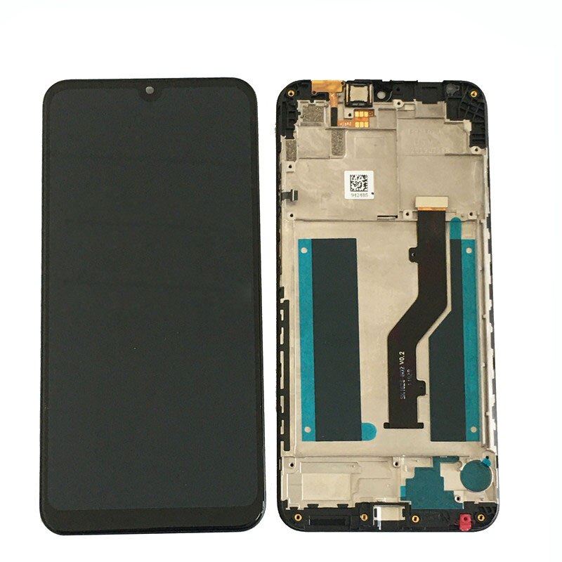 Tela lcd de 6.26 "original para zte blade v10/blade v10 vita, com sensor de vidro sensível ao toque quadro com kits