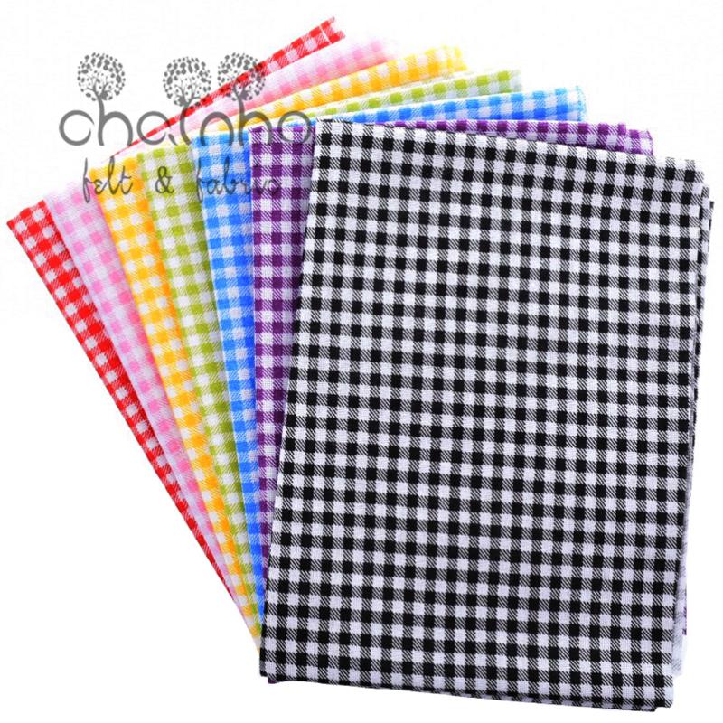 Dunne katoenen stof fat quarters tilda doek quilten scrapbooking patchwork stoffen patroon 7 stuks ripstop serie  bc 50*50cm
