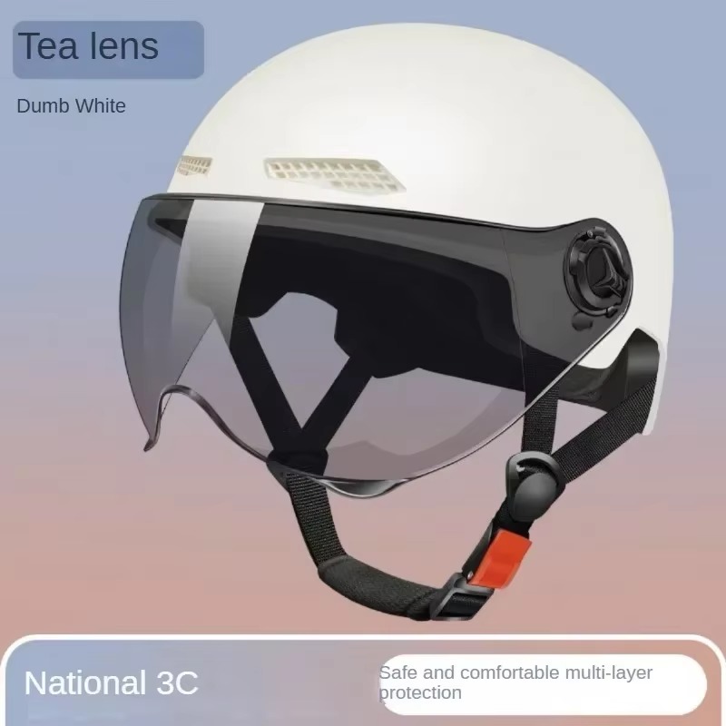 Fahrradhelm mit Schutzbrille, Objektiv, Gehörschutz, reflektierender Aufkleber, Fahrradhelm, MTB, Rennrad, E-Fahrrad, Fahrradhelm für Erwachsene: Burgunderrot