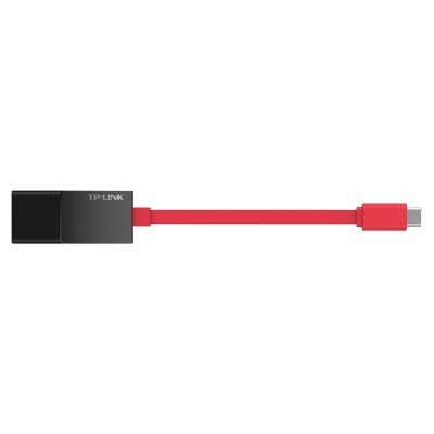 TP-LINK Type-C to USB 2.0/3.0 HUB Splitter &amp; FAST/Gigabit Ethernet adapter TL-UF213/UF410 /UF413/UG310/UG313 100Mbps/1000Mbps: TL-UF410 (red)