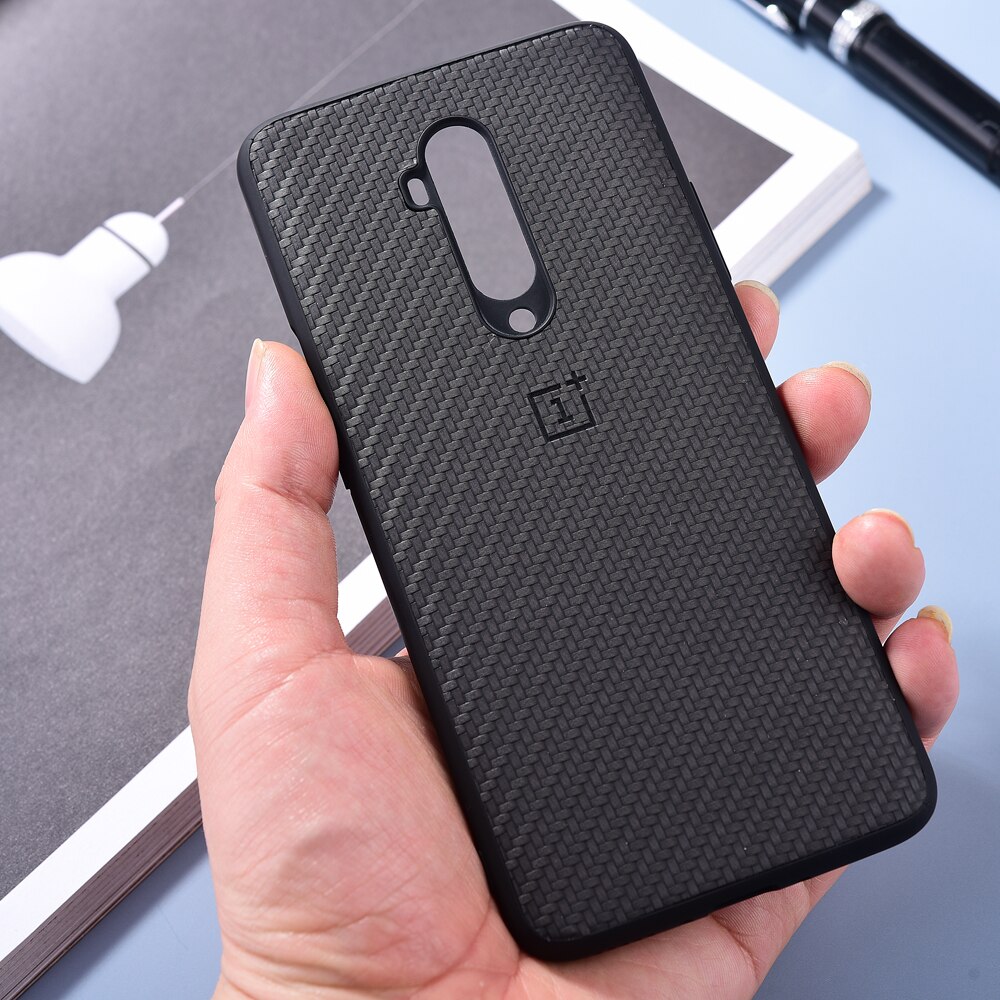 Originele Oneplus 7T Pro 8 8pro Nord Case Carbon Fiber Skin Hard Cover Shock-Proof Shell Voor oneplus 1 + 8T Nord N10 N 100