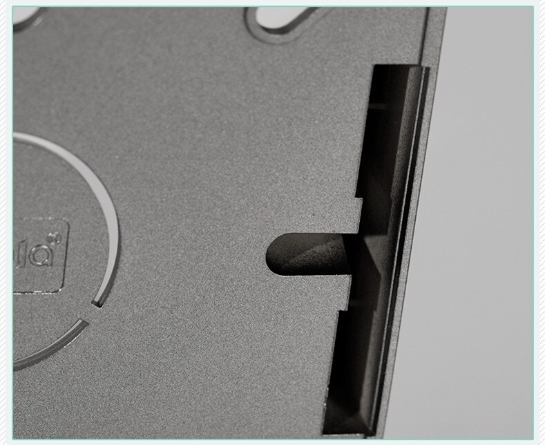 1 Set (2pcs) Wall Mount Switch Box Flame Retardant Plastic 86mm Switch Socket Wall Bottom Box Gold Electrical Accessories Tool