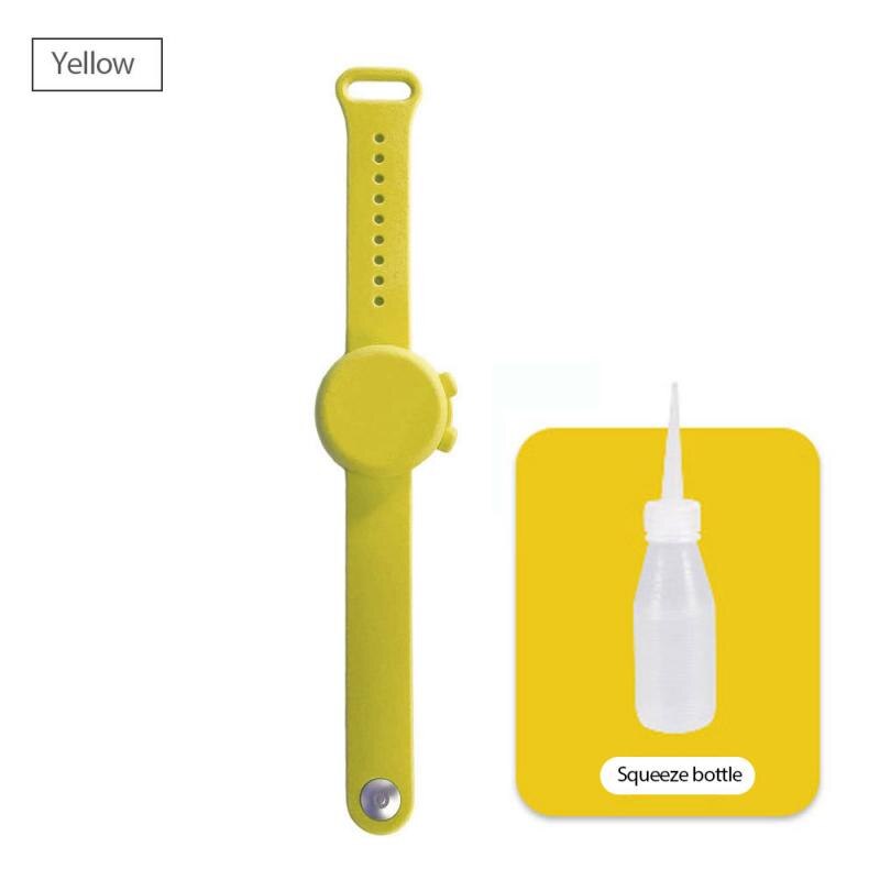 Silikon Desinfektionsmittel Armband Armband Tragbare Desinfektionsmittelspender Lotion Sonnencreme Mückenschutz Seife Spender: 04