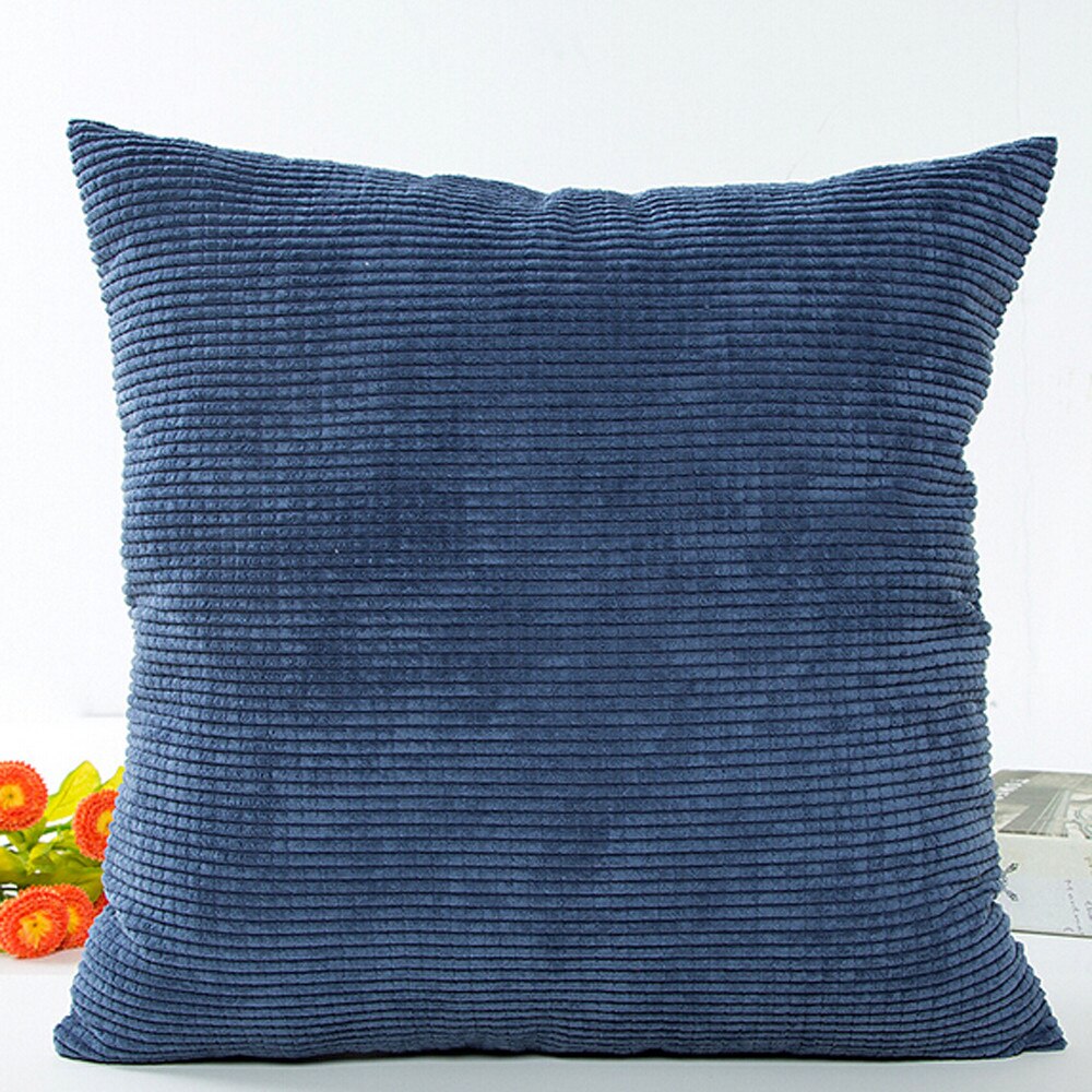 Taille Gooi Kussen Home Decor Gooi Polyester Katoen Voor Thuis Hotel Kussen s3: Blue