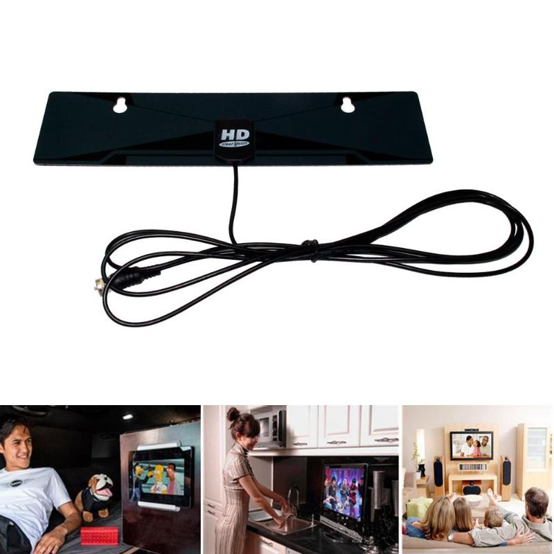High Definition Digital Flat Indoor HD Signal Digital TV Antenna HD UHF FM Antennas Signal Receiver