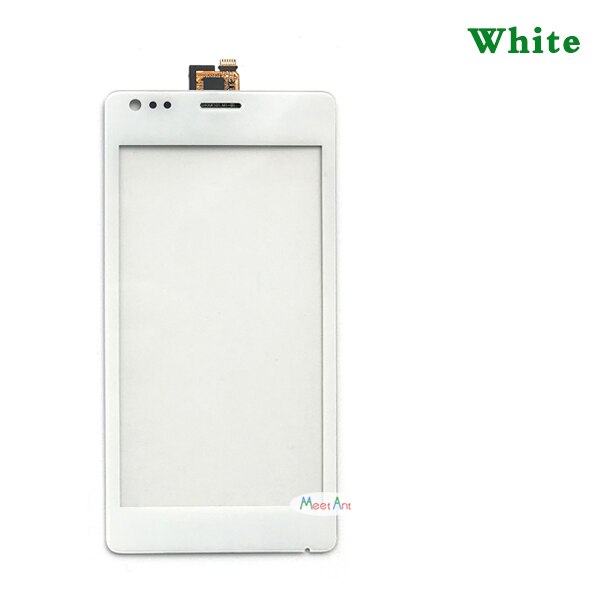 4.0&quot; For Sony Xperia M C1904 C1905 C2004 C2005 Touch Screen Digitizer Front Glass Lens Sensor Panel: white No Tool