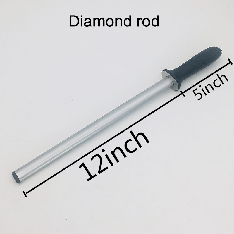 6"/8"/10"/12" Knife Sharpener Sharpening Ceramic Rod ABS Handle Honing Knife Sharpener for Knives Sharpening Steel Musat