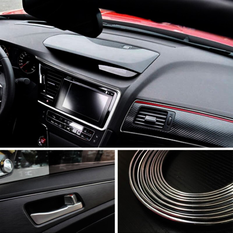 Auto Styling Strip Flexibele Strip Auto Interieur Decoratie Strip Interieur Strip Pvc