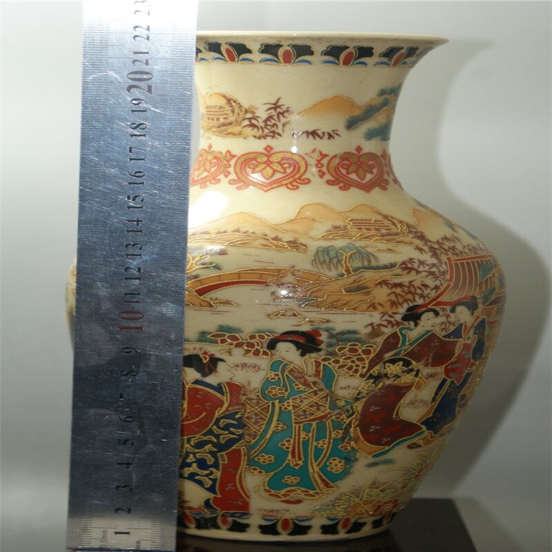 Fijne Oude China Porselein Geschilderde Oude Glazuur Porselein Vazen Collectible Porselein Painted Vazen