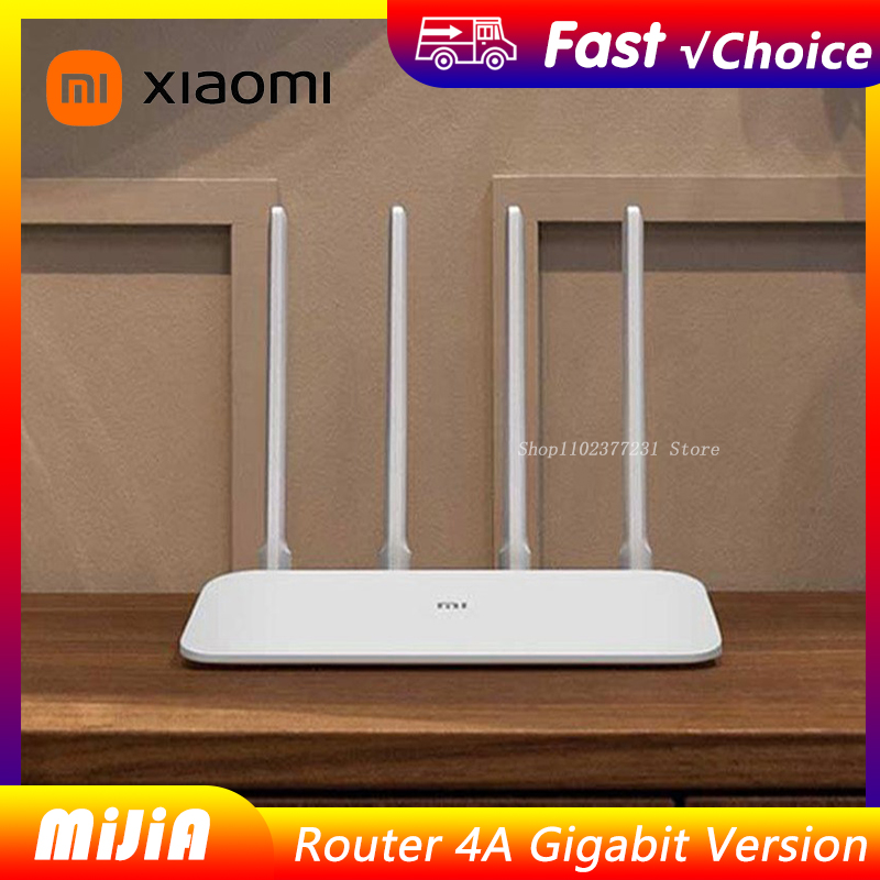 Xiaomi Mijia Router 4A Gigabit Version 2.4GHz 5GHz WiFi 1167Mbps WiFi Repeater 128MB DDR3 High Gain 4 Antennas Network Extender