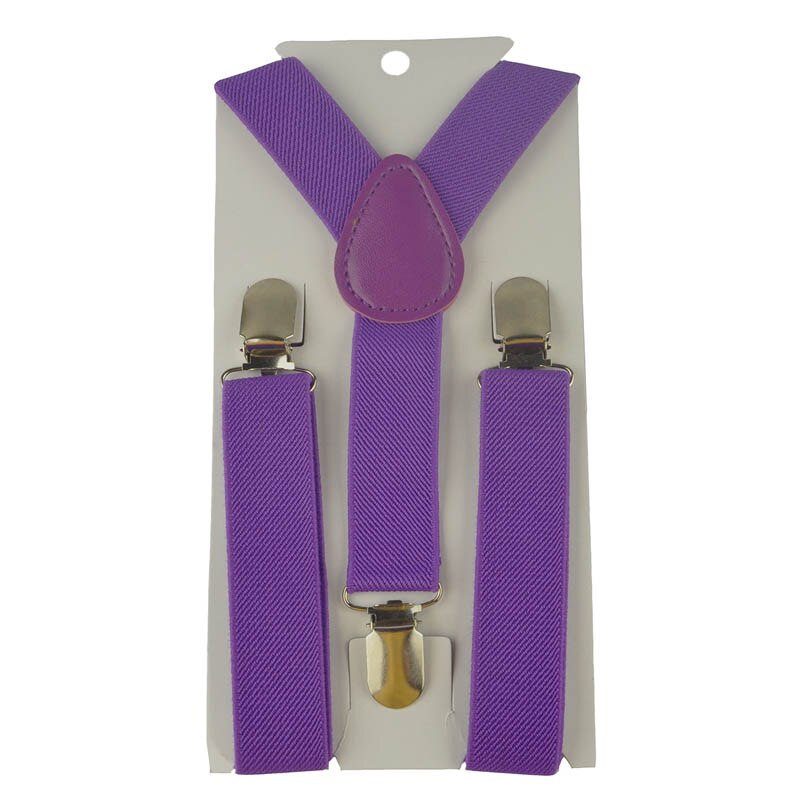 1Pc Soild Kleur Kinderen Riem Verstelbare Bretels Baby Jongens Meisjes Bretels Clip-On Y-Back Braces Elastische kids