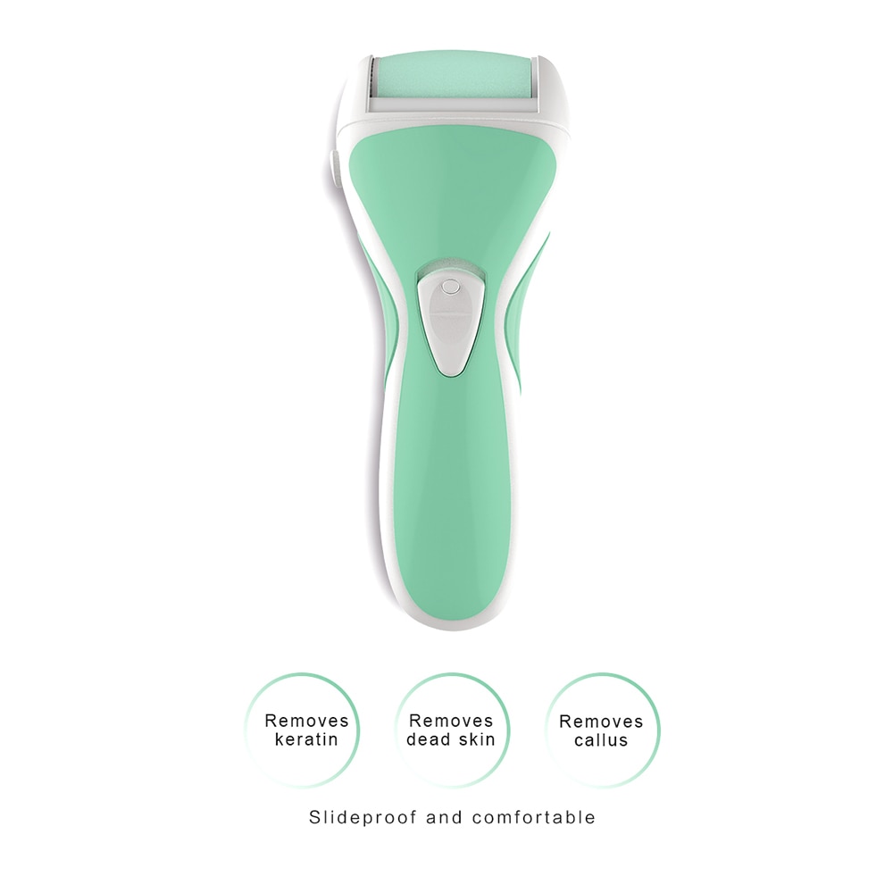 Eternity 2 in 1 Electric Foot File Grinding Foot Exfoliating Foot Care Pedicure Machine Skin Remover 2 Replacement Roller Heads