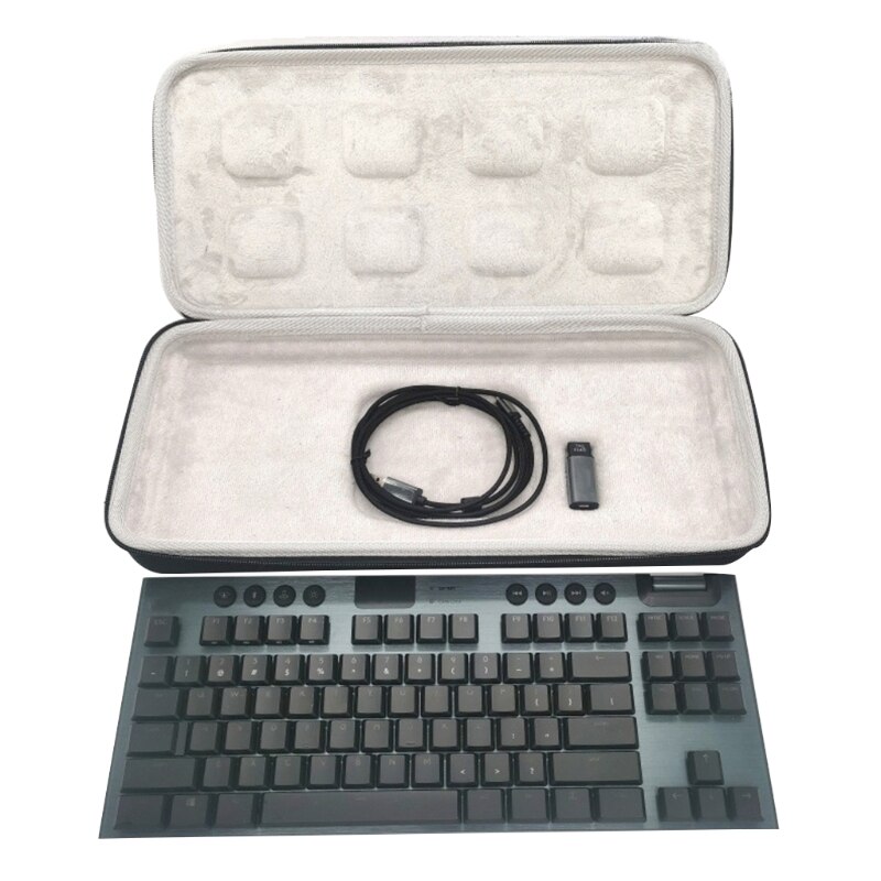 EVA Hard Case for logitech G913/G913 TKL Wireless Bluetooth-compatible Keyboard Carrying Protective Simple Storage Bag
