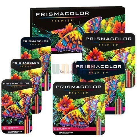 Prismacolor 72-Compter Crayons De Couleur Premier, Noyau Souple, Prismacolor 150-Compter Crayons De Couleur Premier, Prismacolor 48 stylos de couleur