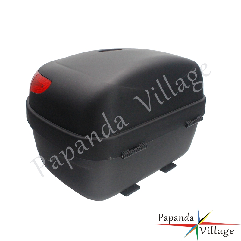 Motorcycle 28L Tail Box Luggage Trunk Top Case w/ Standard Rack Universal For Harley Yamaha Kawasaki Honda KTM Storage Tools Box