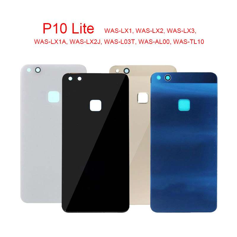 Zurück Batterie Abdeckung Tür Für Huawei P10 Lite WAS-LX1 LX2 LX3 LX1A LX2J Mit reparatur teile, für P10 Lite Gehäuse Hinten Ersatz