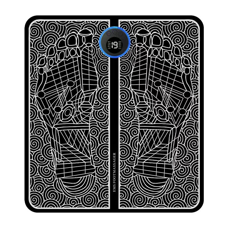 Electric EMS Foot Massager Pad for Muscle Stimulate Kneading Deep Relaxation Leg Reshaping Improve Blood Circulation Relief: Default Title