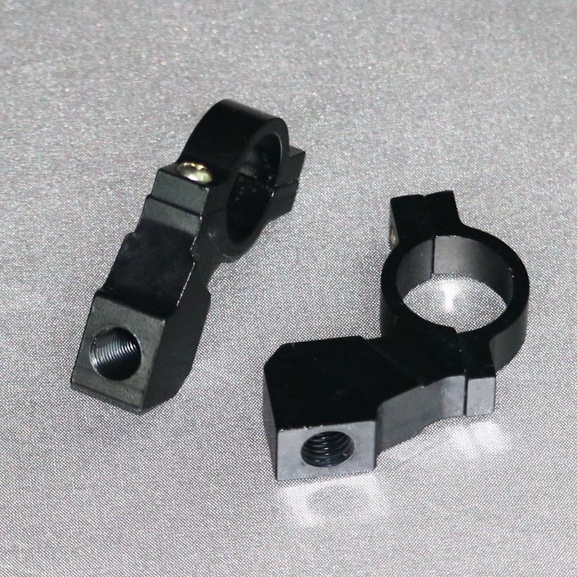 Motorfiets Stuur Spiegel Mount Achteruitkijkspiegels Houders Adapter Aluminium Clamp Paar 10 Mm 7/8"