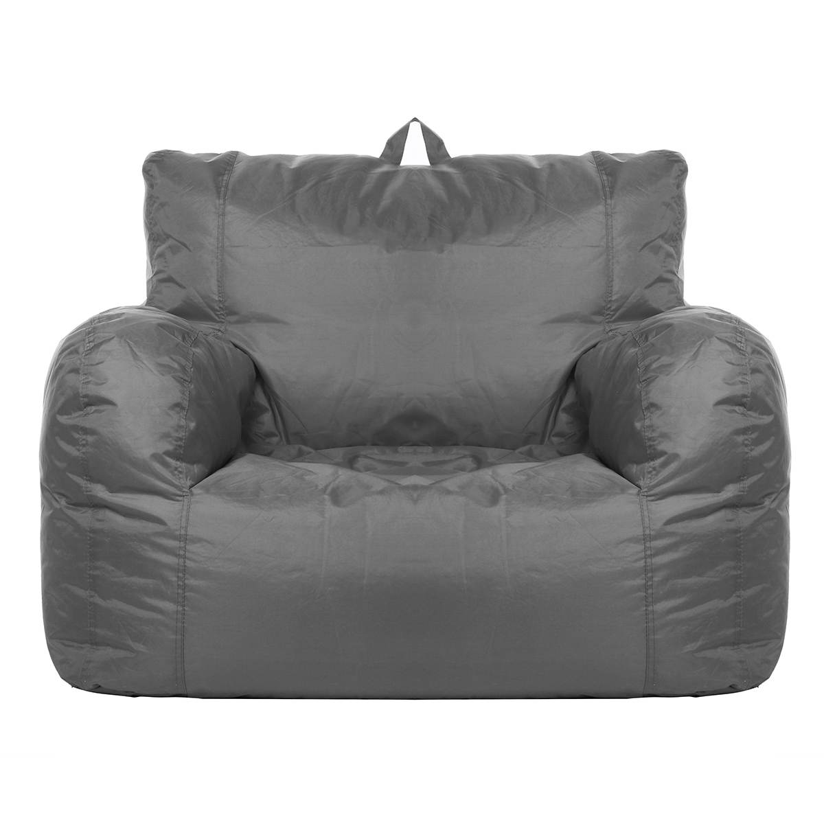 Fundas cómodas para sofás sin relleno, impermeables, 420D, tela Oxford, tumbona, bolsa de asiento, Puff, Tatami: Gris oscuro