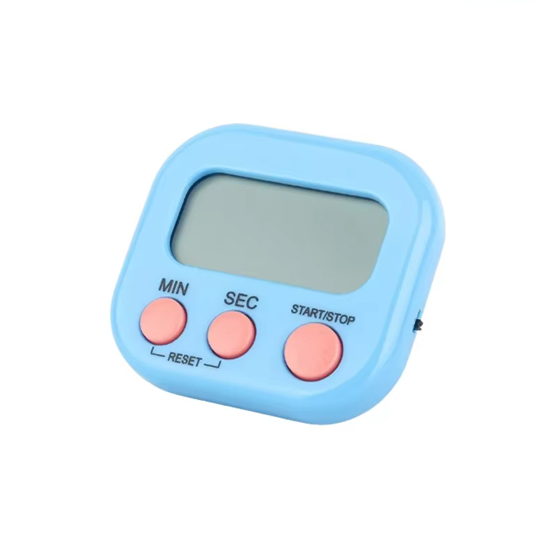 Timer elettronico multifunzionale magnetico Timer digitale Display LCD Cucina Cottura Conto alla rovescia Dormitorio Promemoria di apprendimento Regalo: Bundle3