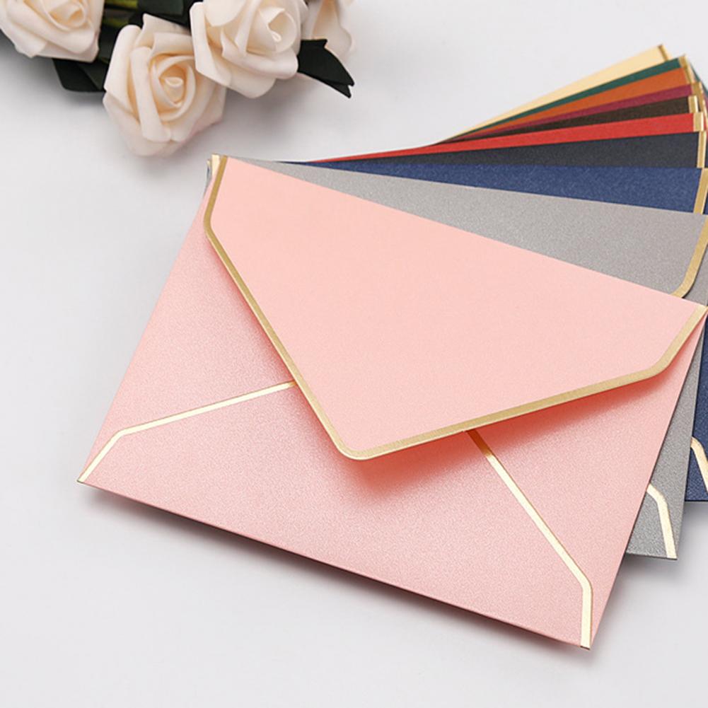 1Pc Papier Enveloppen Zegen Wenskaart Handgemaakte Ambachten Brief Papier Envelop Valentijnsdag Party Supply