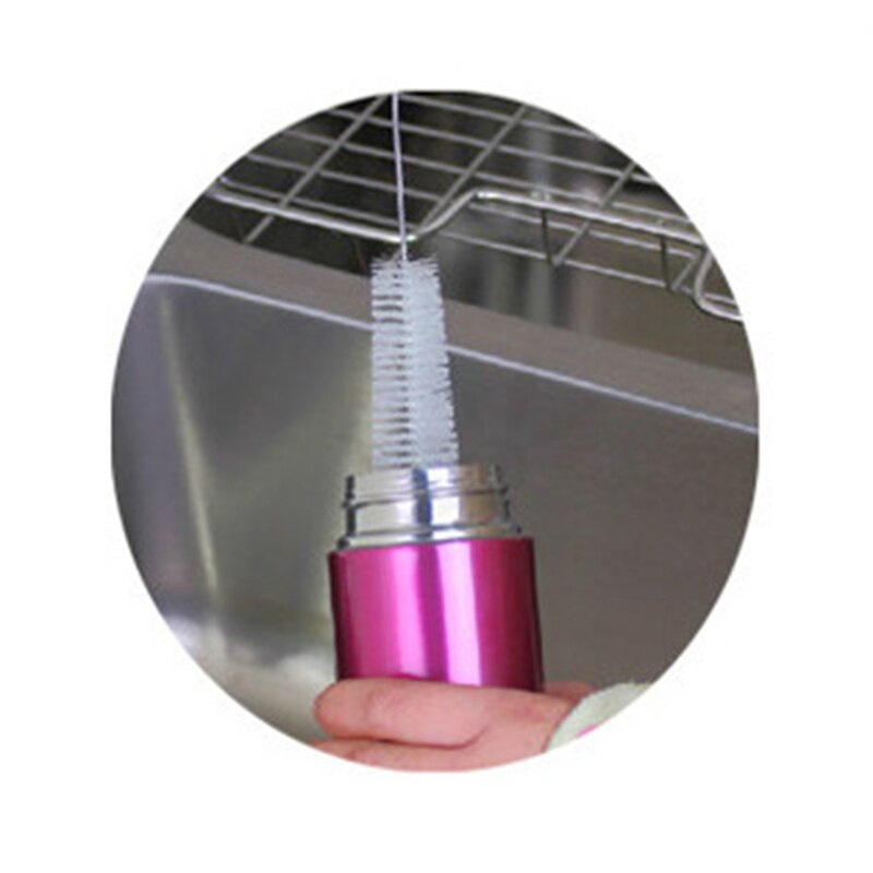 4pcs di Paglia Spazzola di Pulizia di Lavaggio In Acciaio Inox Bere Tubo di Paglia Spazzole Brush Cleaner Per Bicchiere di Vino Bottiglia di Caffè Tazza di Tè