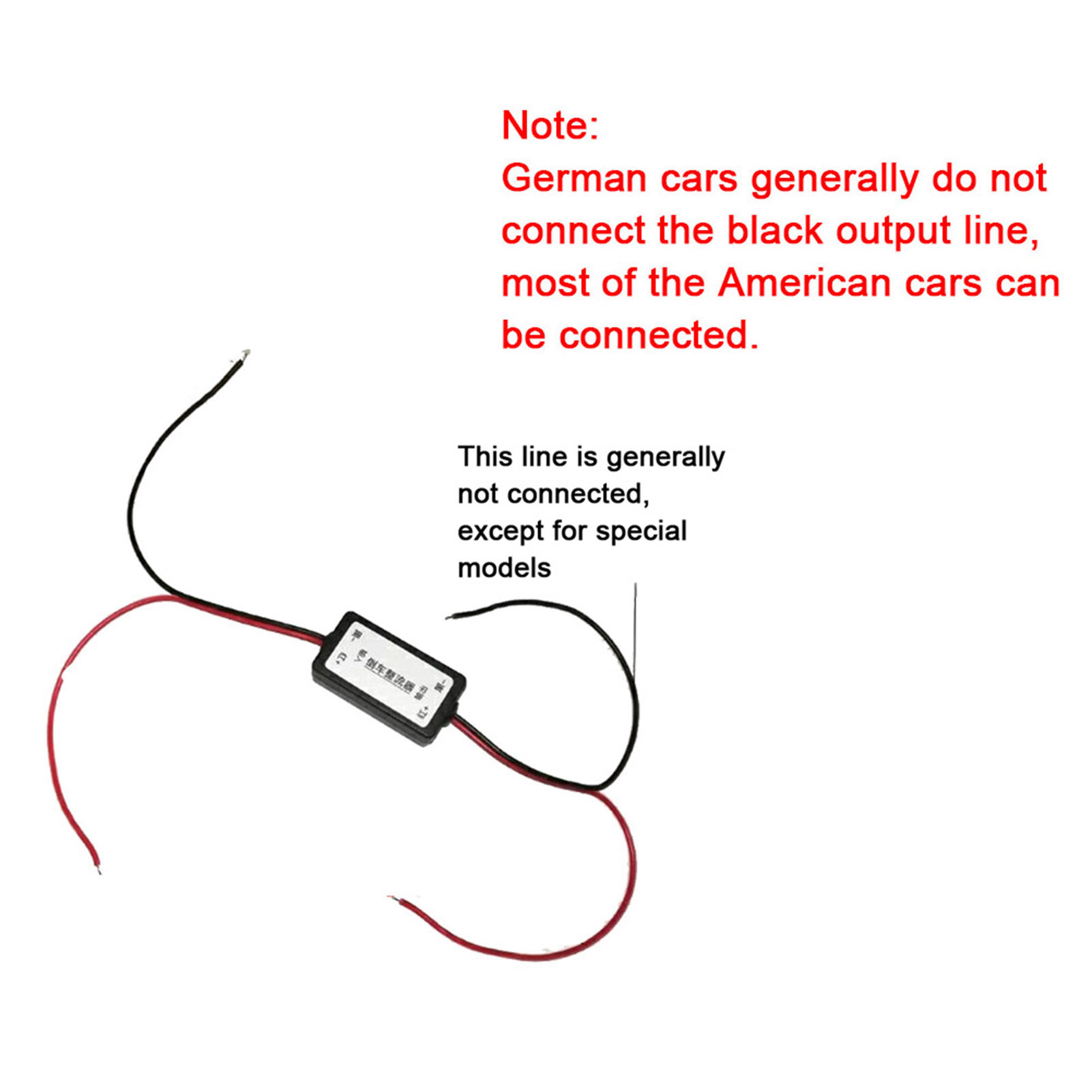 12V Dc Auto Achteruitkijkcamera Vermogensrelais Condensator Filter Gelijkrichter Filter Gelijkrichter Filter Filter Gelijkrichter Relais Filter Gelijkrichter