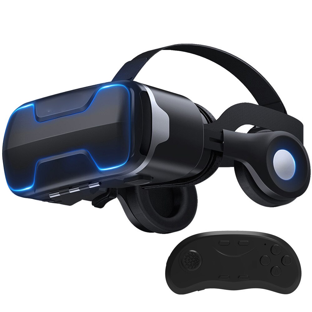 Cuir artificiel pour 4.7-6 pouces téléphone réalité virtuelle lunettes stéréo casque en carton VR casque films jeux vidéo 3D lunettes: VR B01