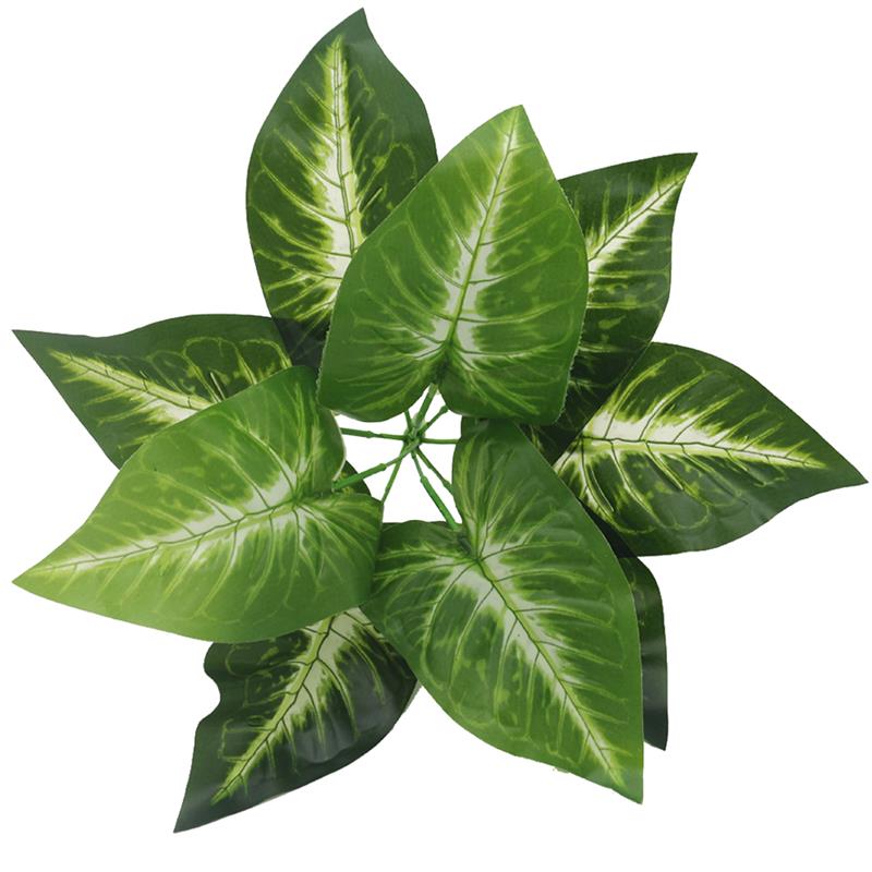 1PCS Artificial Plant Realistic Faux Green Plant Artificial Greenery Home Decor Table Decors