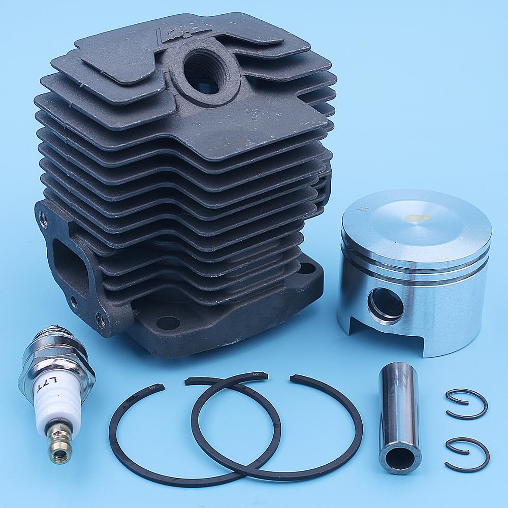 44mm -sylindret stempelsett for kawasaki  th48 kbh 48a ha048j ha048j-as50 motorsag 11005-2123, 11005 2123 reservedeler