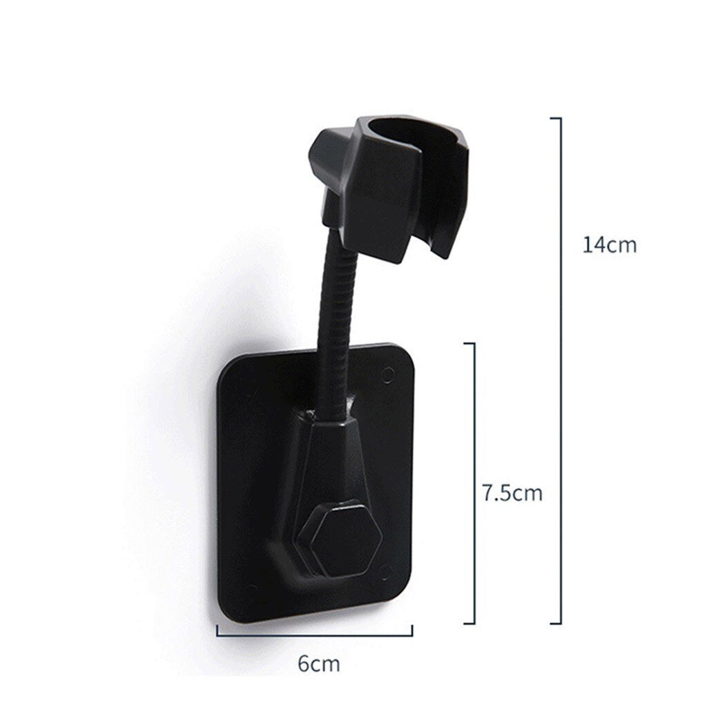 Self-adhesive Shower Head Wall-mounted Multifunctional Universal Adjustment Shower Bracket Bathroom Accessories @30