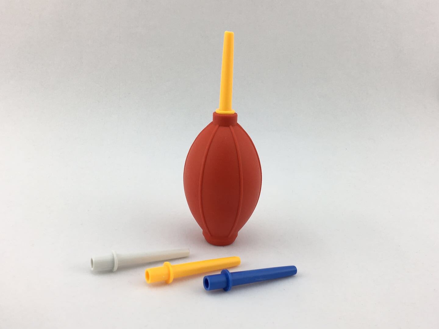 Digital camera cleaning air blowing ball odorless balloon air blowing soft silicone Cleaner blowing balloon Cleaning Tool: Red