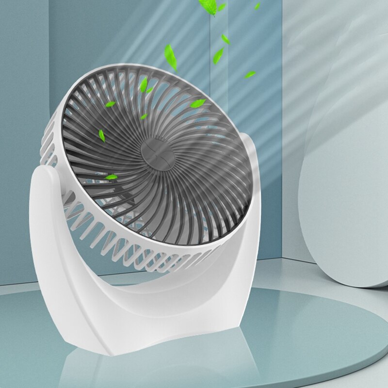 Desktop Fan Usb Oplaadbare Mini Ventilator 2 Speed Verstelbare Fan Draagbare Ventilator Handheld Fans Voor Home Office