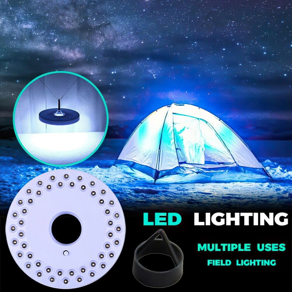 48 Led Outdoor Camping Paraplu Lamp Tuin Patio Tent Licht Noodsituatie Lantaarn Night Lights Voor Camping Vissen Verlichting