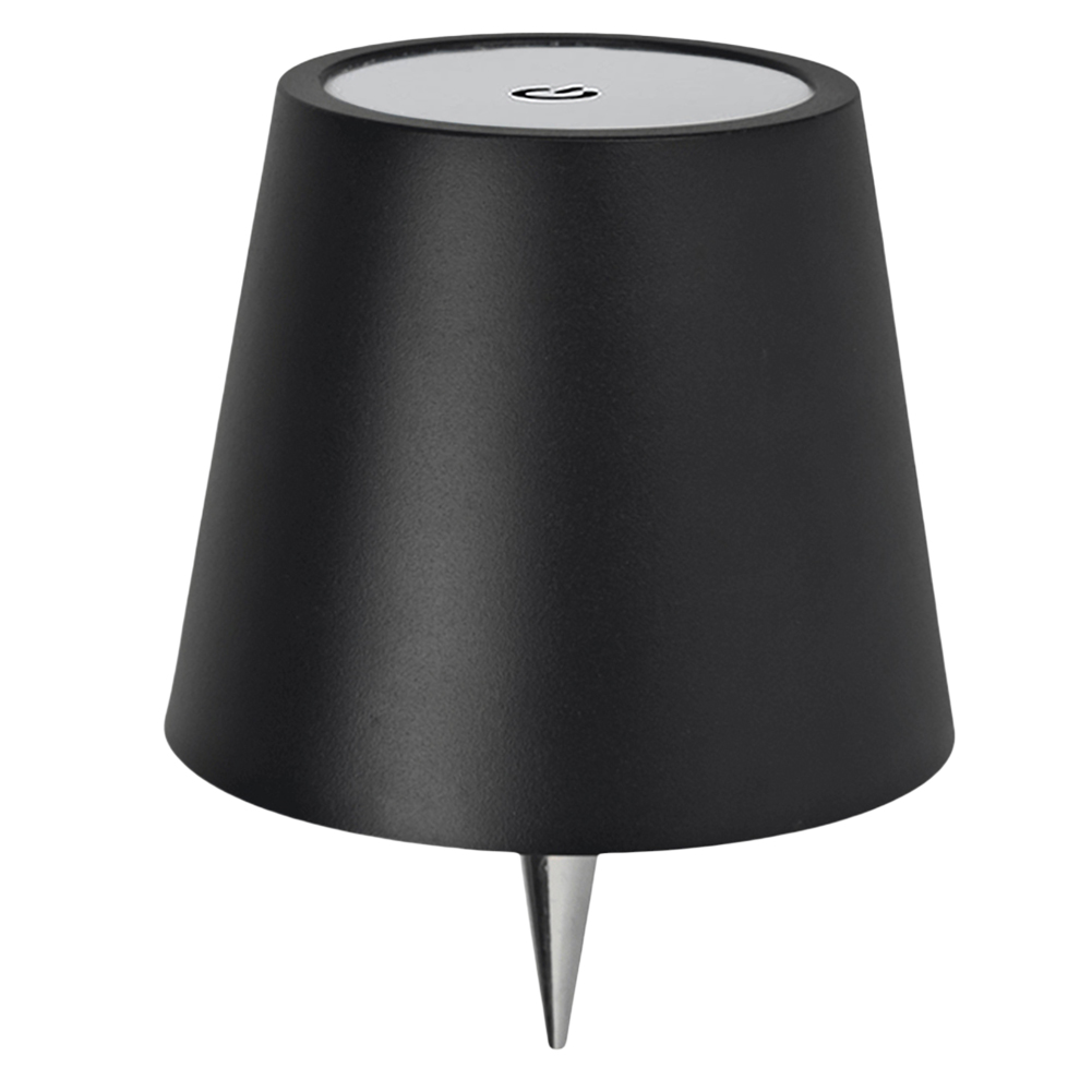 Metal Dimmable Bottle Lamp LED Table Lamp Rechargeable 2000mAh Pridola Bottle Lamp Stepless Dimming for Parties Bars Restaurants: WHITE / Blue