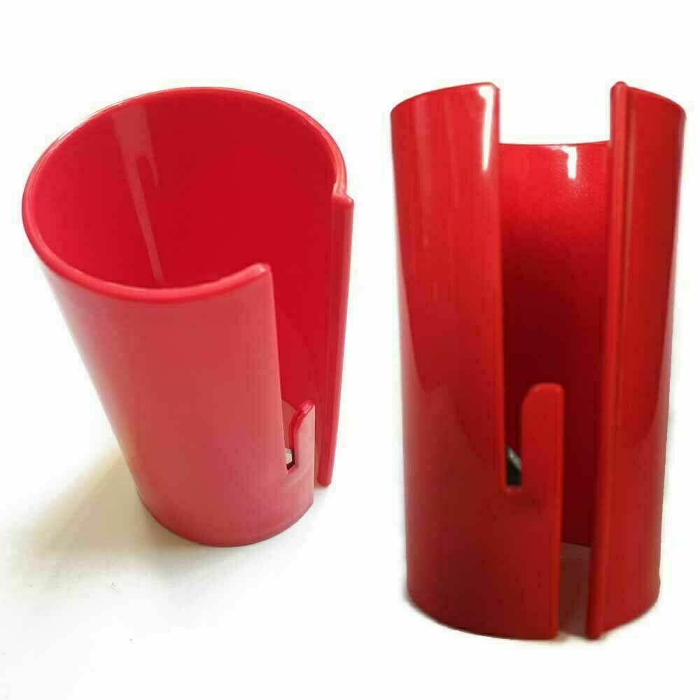 Sliding Wrapping Paper Cutter Christmas Wrapping Paper Roll Cutter Tool Cuts the Prefect Line Every Single Time: Red