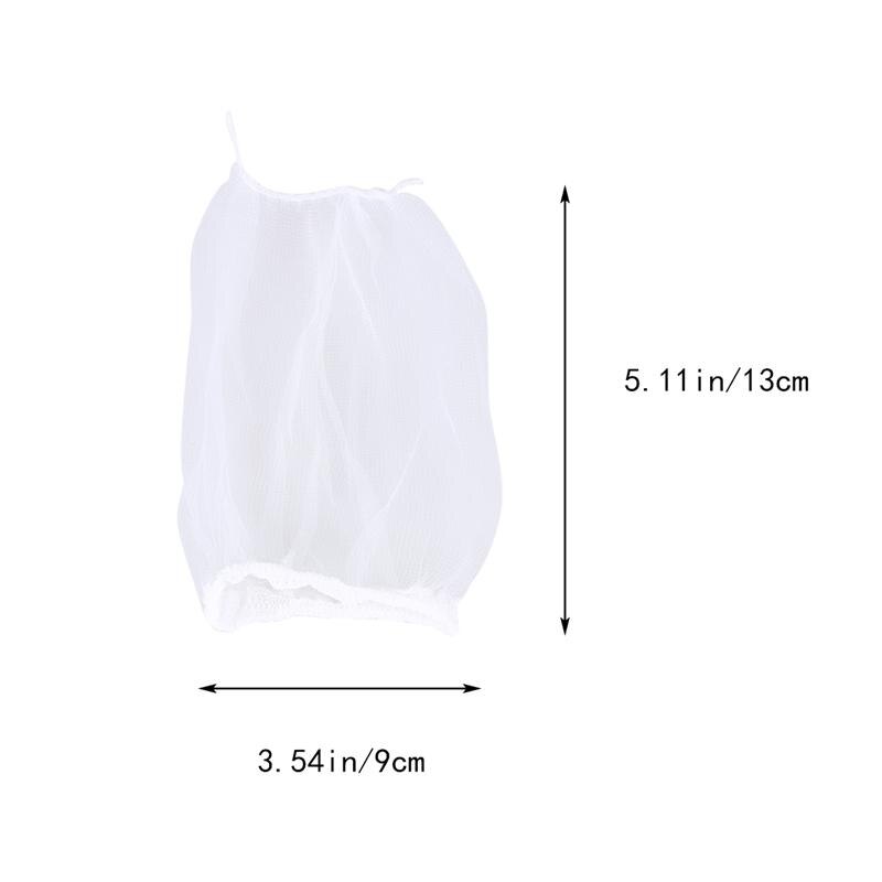 100pcs Disposable Garbage Bag Sink Drain Hole Mesh Trash Filter Bag Rubbish Waste Bin Garbage Bags Kitchen Accessories