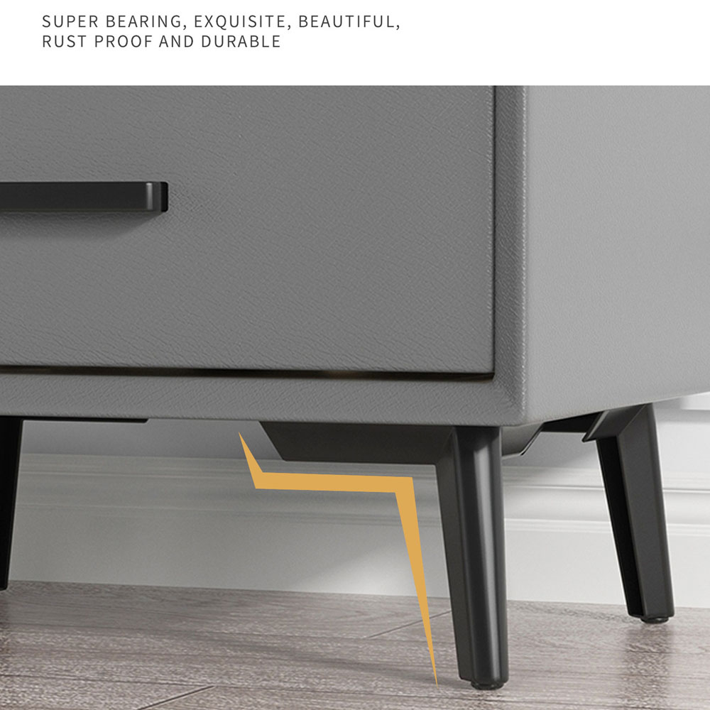 Pied de meuble en fer forgé à angle droit, avec vis, haute charge, pour canapé, café, armoire de bureau