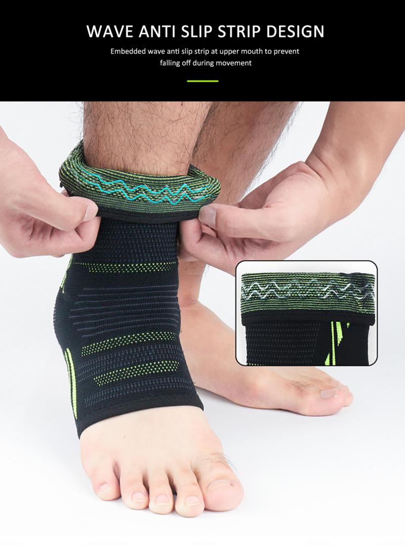 Vendaje de tobillo deportivo, soporte de tobillo, baloncesto, fútbol, montañismo, fitness, antitorsión, protector de articulaciones, banda de Fitness
