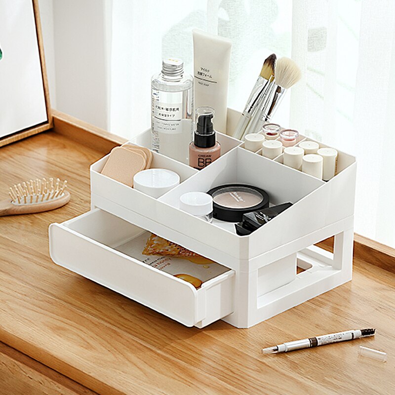 machen-hoch Veranstalter Kosmetik Organizer für Kosmetik Lagerung Schmuck Container Schreibtisch DIY Multi-Schicht Schubladen Lagerung Kasten