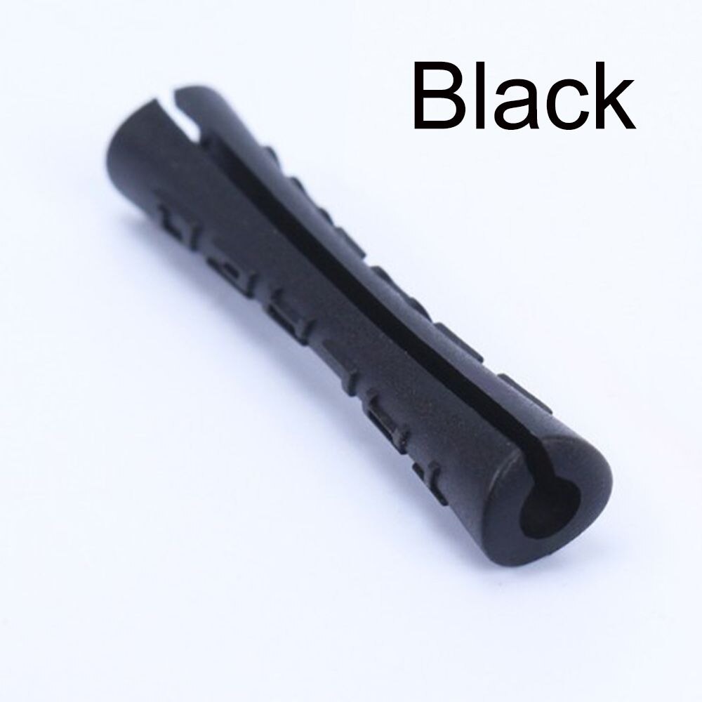 Mountainbike Frame Bescherming Ultralight Rubber Shift Remleiding Pijp Mouw Fiets Kabel Protector: Black