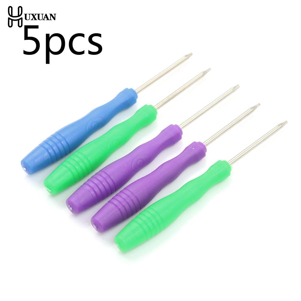 5pcs Precision T3 T4 T5 T6 T7 Torx Screwdriver Hexagonal Hex Screwdrivers Phone Laptop Repairing Tools Screw Driver Hand Tool