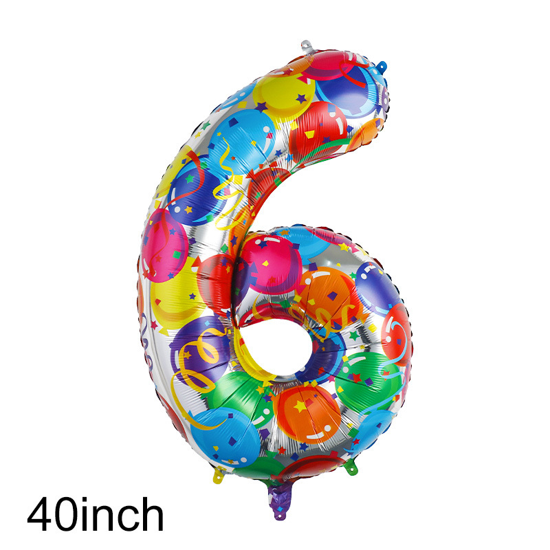 Globos de aluminio con números de Color grande de 40 pulgadas, globos digitales, decoración de de segundo cumpleaños, globo de helio para Baby Shower para niños y adultos: camouflage