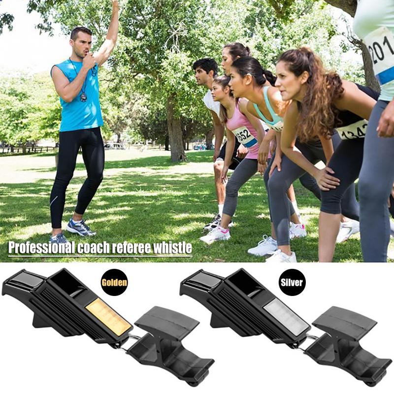 Professionele Voetbal Scheidsrechter Fluitje Basketbal Volleybal Voetbal Coach School Leraar Metalen Fluitje Sport Survival Fluitje