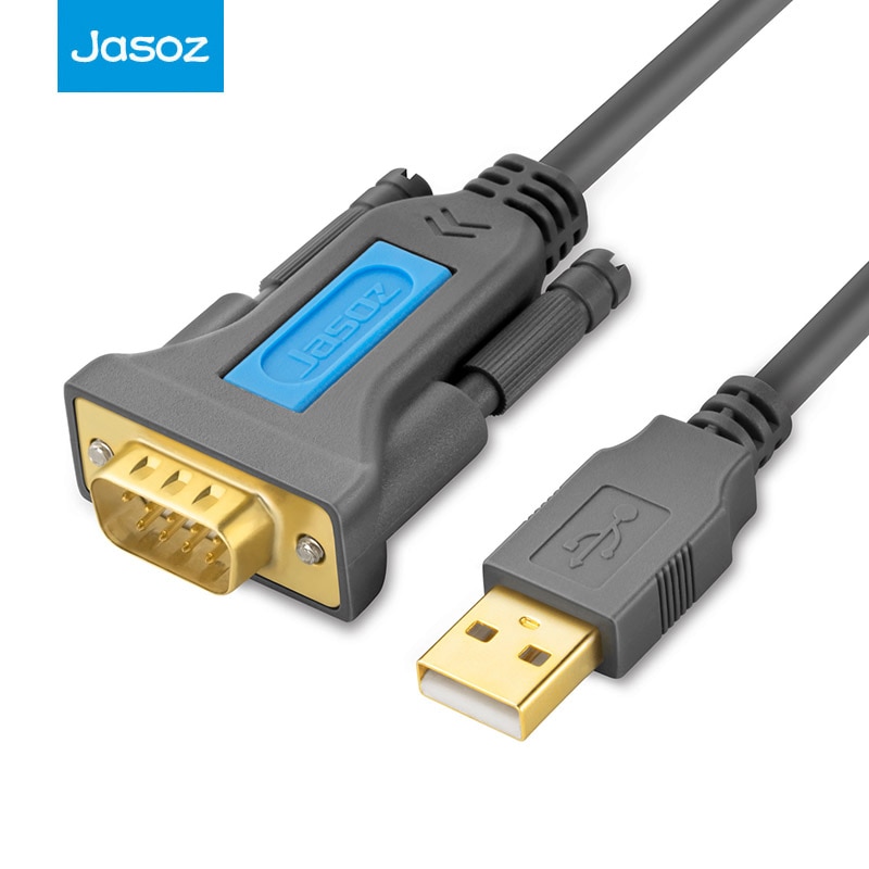 Jasoz USB zu RS232 COM Hafen Serielle PDA 9 DB9 Stift Mit PL2303 Chipset Konverter Für Fenster 7 XP Kassierer registrieren Modem Scanner