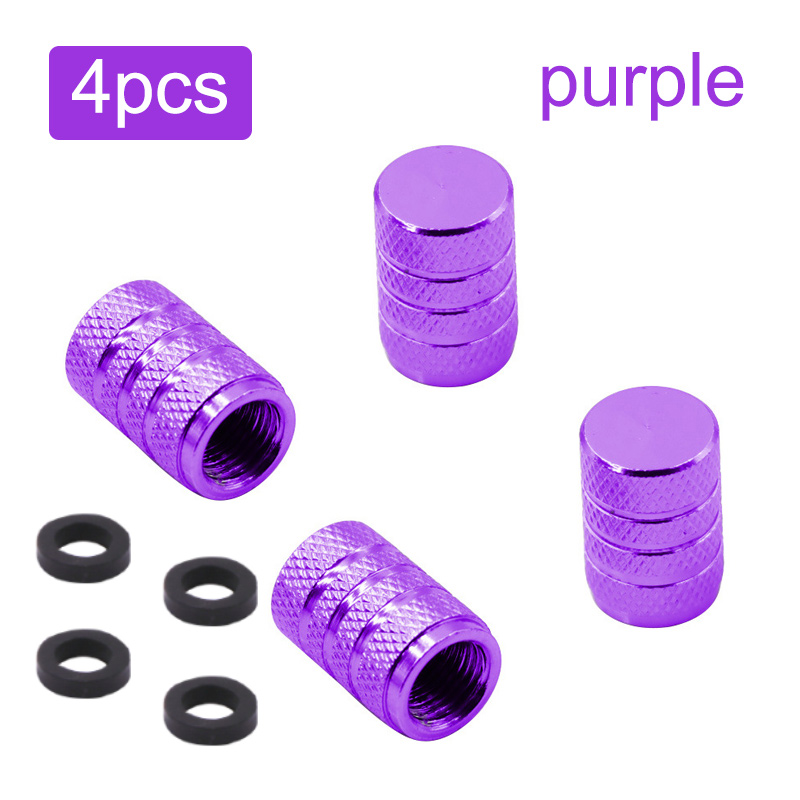 Auto Tire Valve Stems Cap Knurling Style Tire Valve Cap Aluminum Tire Wheel Stem Air Valve Cap for Car Truck Motorcycle SUV Bike: Ivory