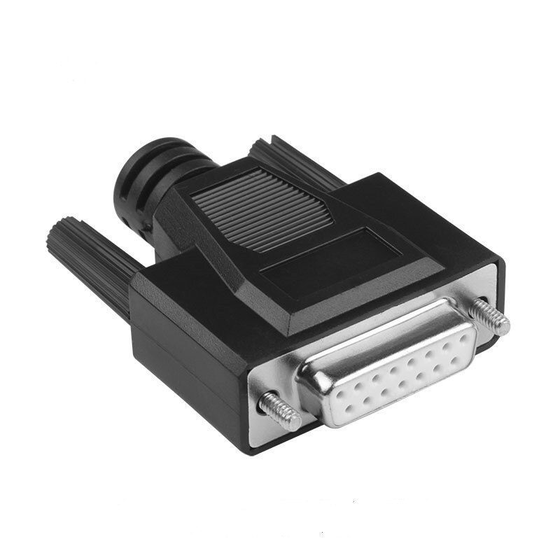 RS232 Seriële Poort Header 15-Pin DB15 Mannelijke/Vrouwelijke Adapter Connector 2-Rij Solderen Diy Plug