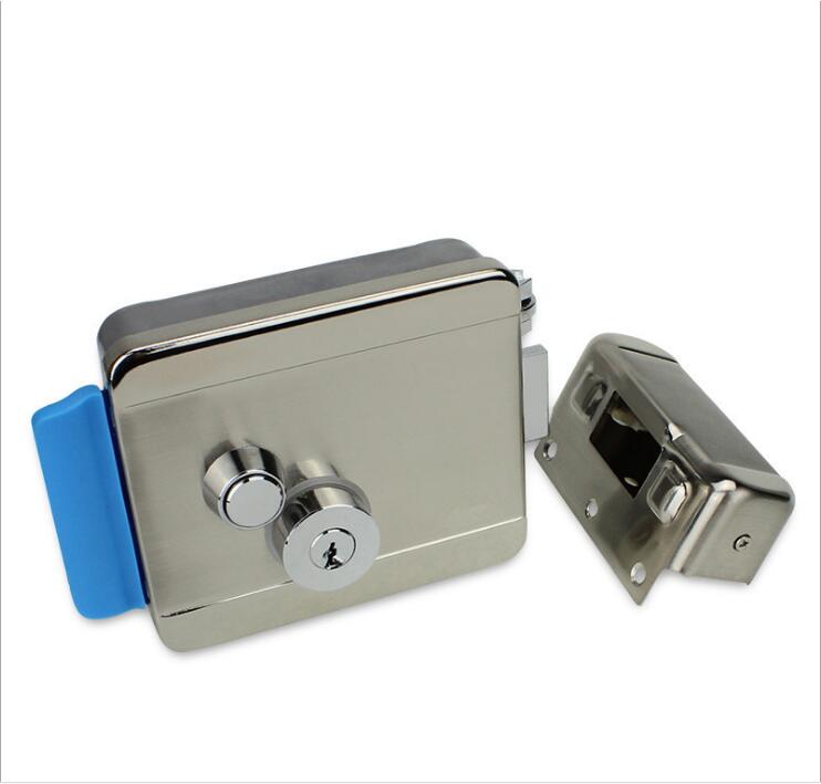 Stainless steel outdoor Electric Gate Door Lock Secure Electric metallic Lock Electronic Door Lock for intercom gate door