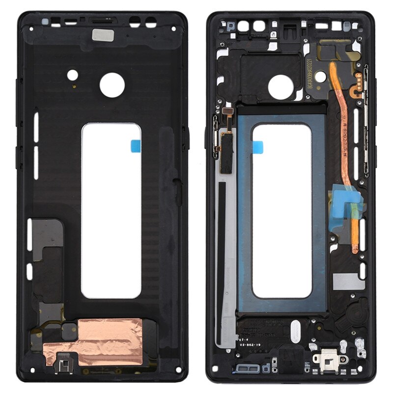 Ipartsbuy Front Behuizing Lcd Frame Bezel Plaat Voor Galaxy Note 8 / N950: Black