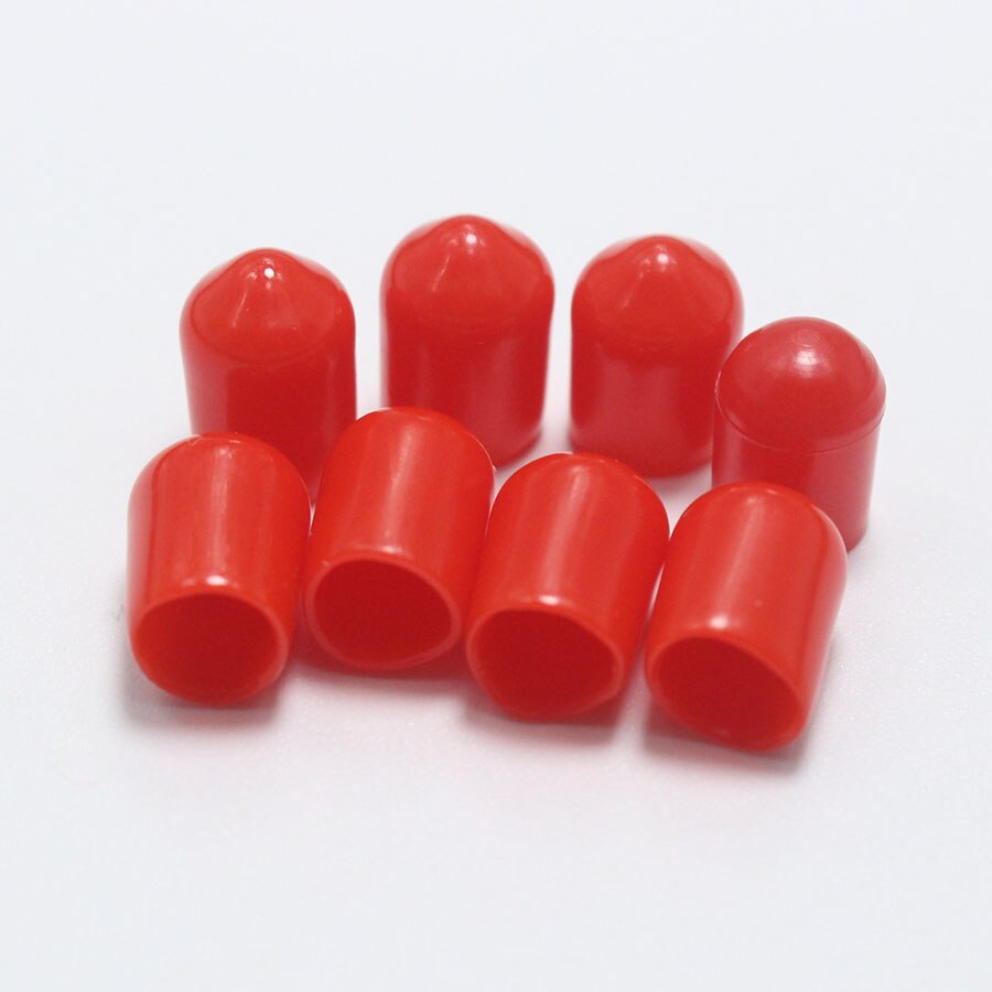 EClyxun 50Pcs/lot SMA Rubber Covers Dust Cap Rf Ham Radio Antenna Plastic Covers Dust Cap Female Connector